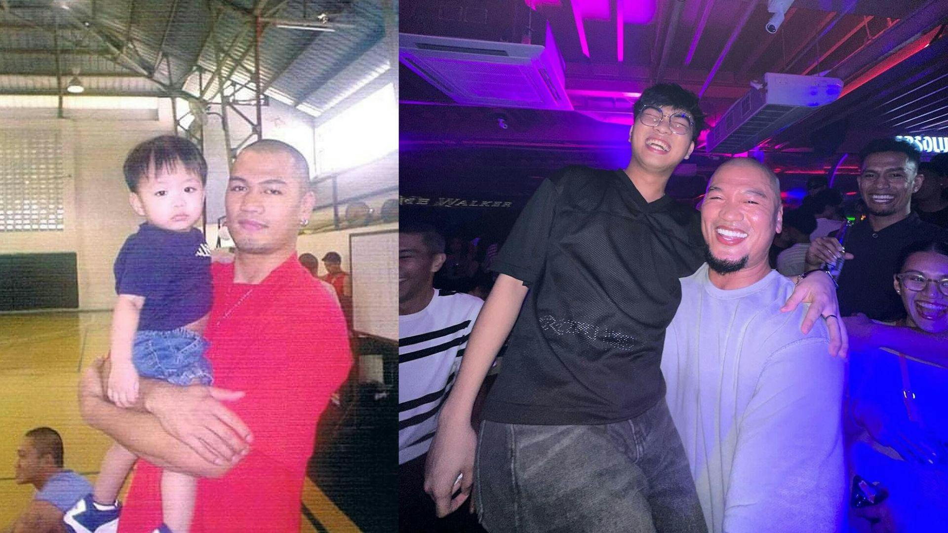 Throwback Monday: H2WO recreates a heartwarming childhood photo with his idol, Mark Caguioa
